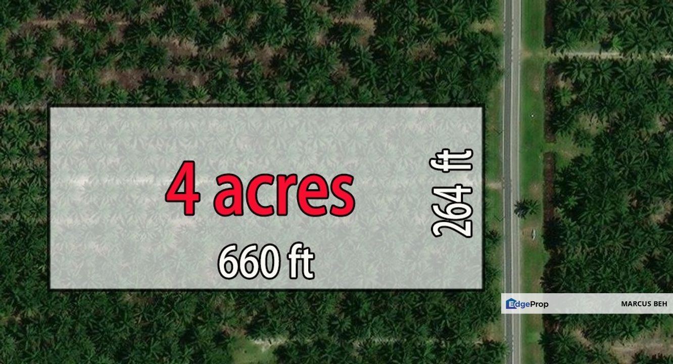 Jenjarom Jalan Sukepi Industrial Zone land for Sale  Freehold 4 acres Tar road access, Selangor, Jenjarom