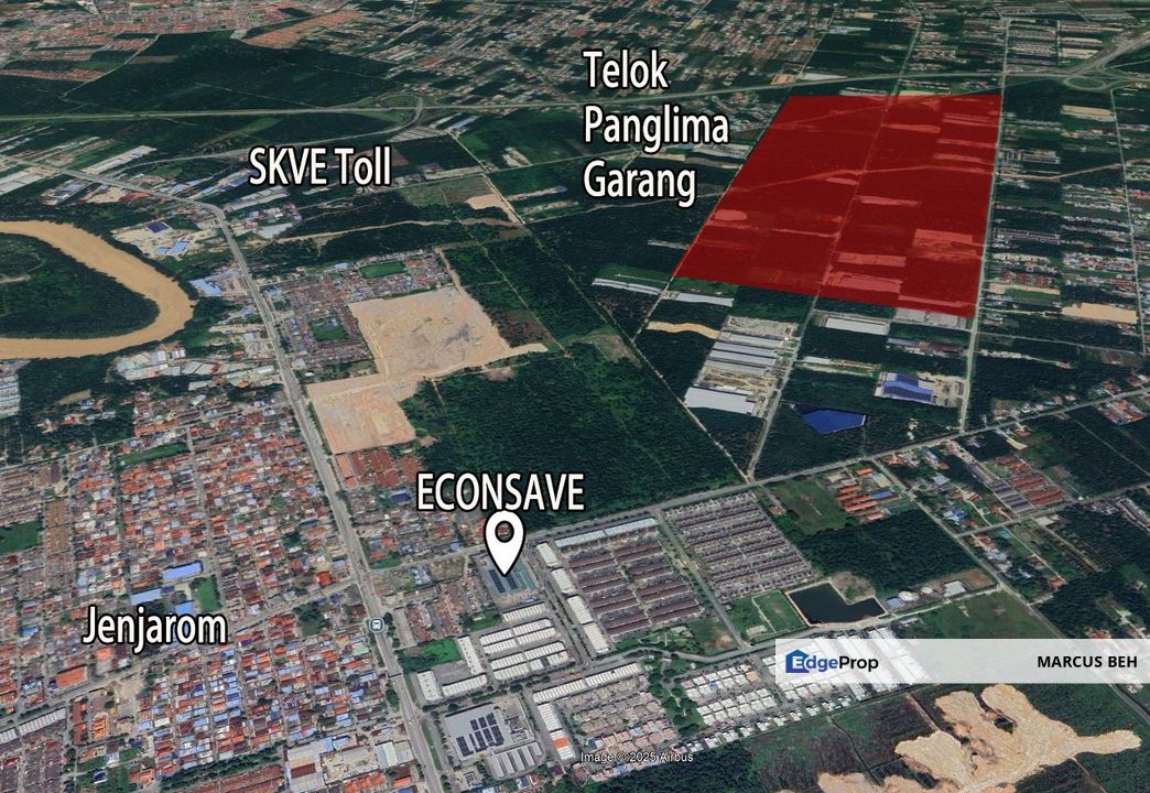 Jenjarom Jalan Sukepi Industrial Zone land for Sale  Freehold 4 acres Tar road access, Selangor, Jenjarom