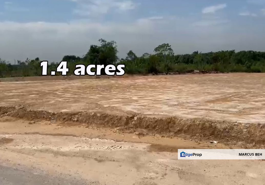 Johan Setia Klang WCE 1.4ac Flat Agricultural Land for Rent READY for Use with road access, Selangor, Klang