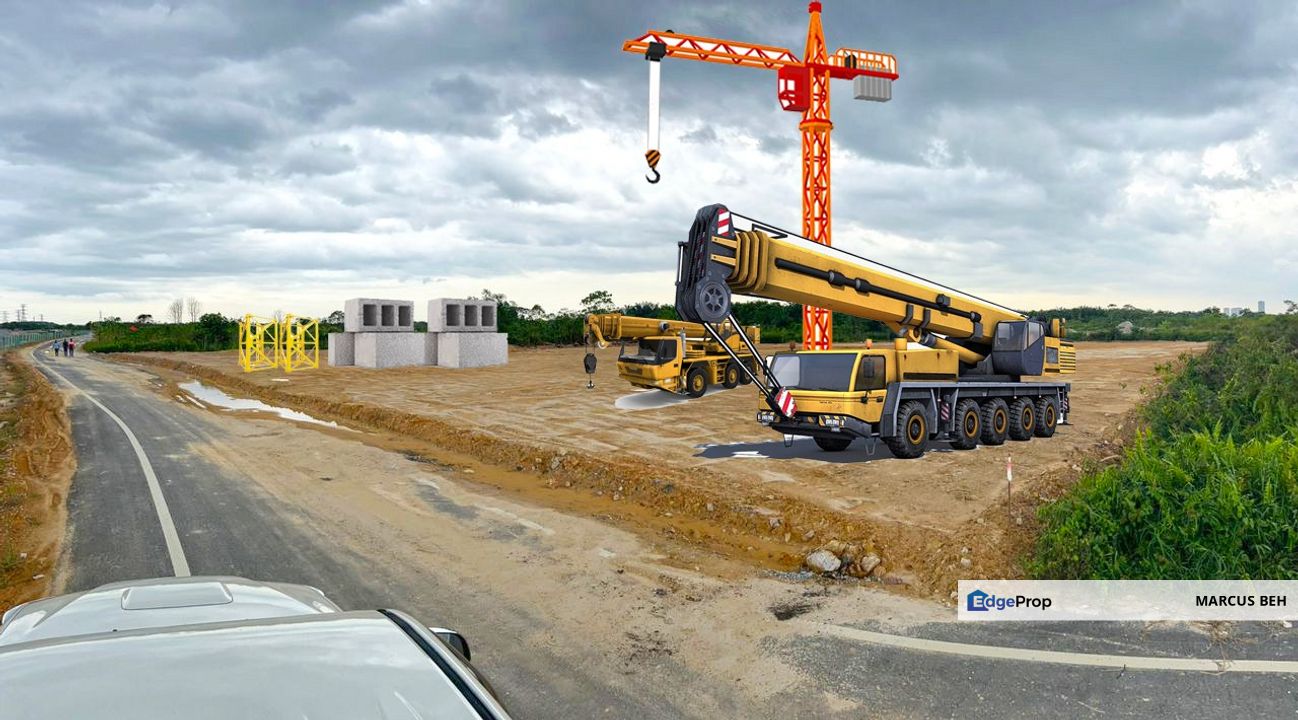 Johan Setia Klang WCE 1.4ac Flat Agricultural Land for Rent READY for Use with road access, Selangor, Klang