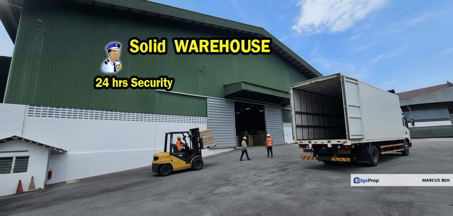 Shah Alam Industrial Sek 15 BIG Warehouse for Rent with 24 hrs guarded CCC  CF, Selangor, Shah Alam