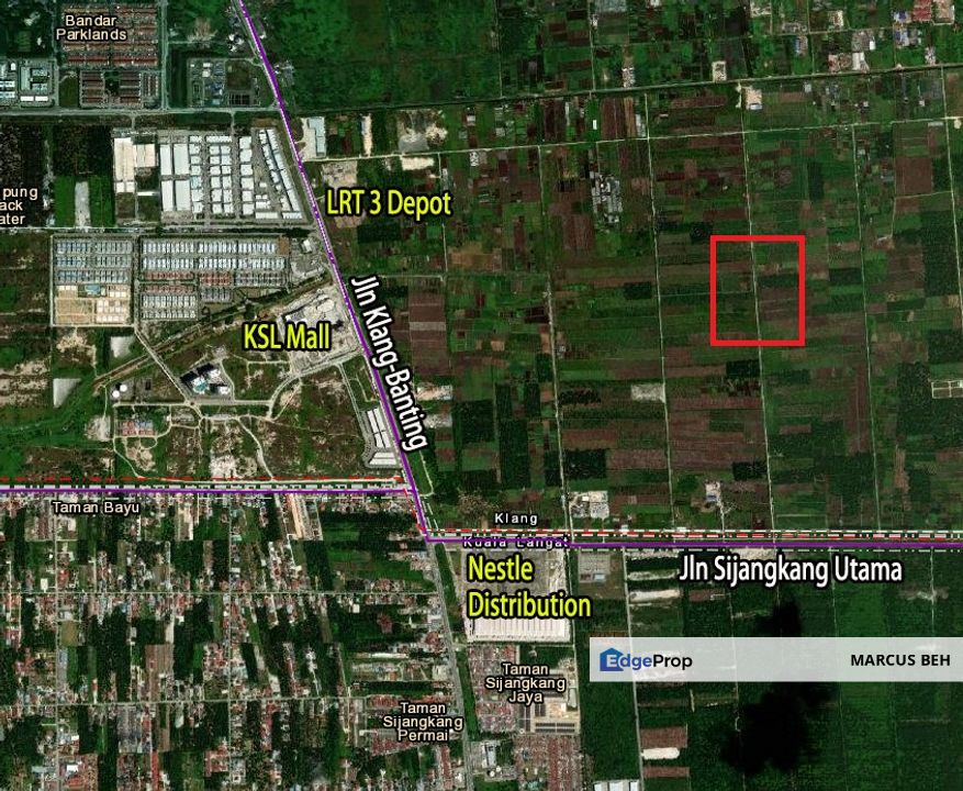 Johan Setia Klang 2 acres Agricultural Land for Sale with road access from Nestle Non Bumi, Selangor, Klang