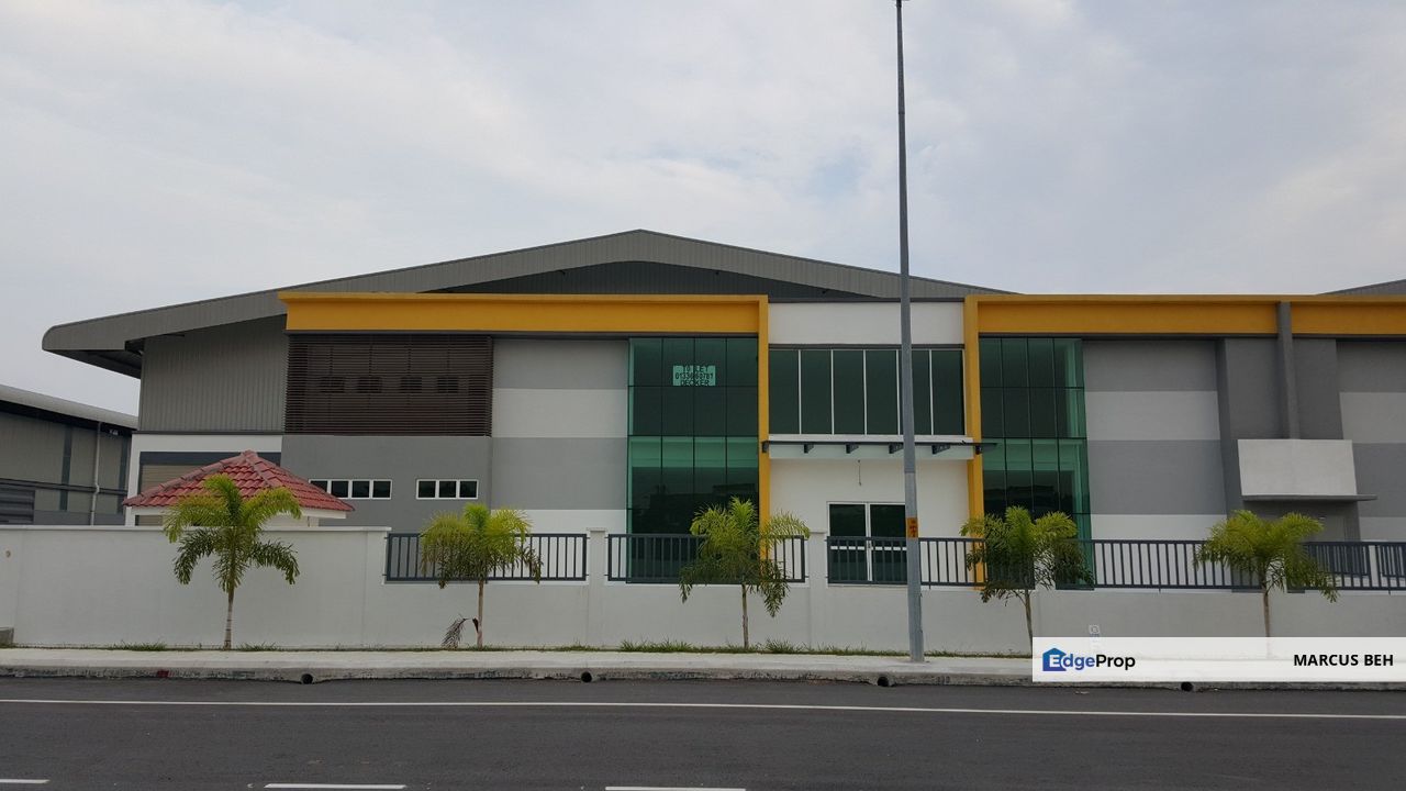 Meru Indah Industrial Park, Semi Detached Factory for Sale FREEHOLD with 25k sqft BU, Selangor, Klang