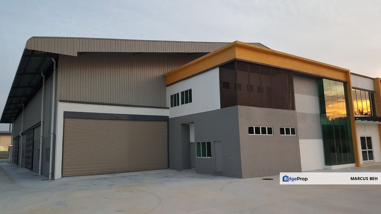 Meru Indah Industrial Park, Semi Detached Factory for Sale FREEHOLD with 25k sqft BU, Selangor, Klang