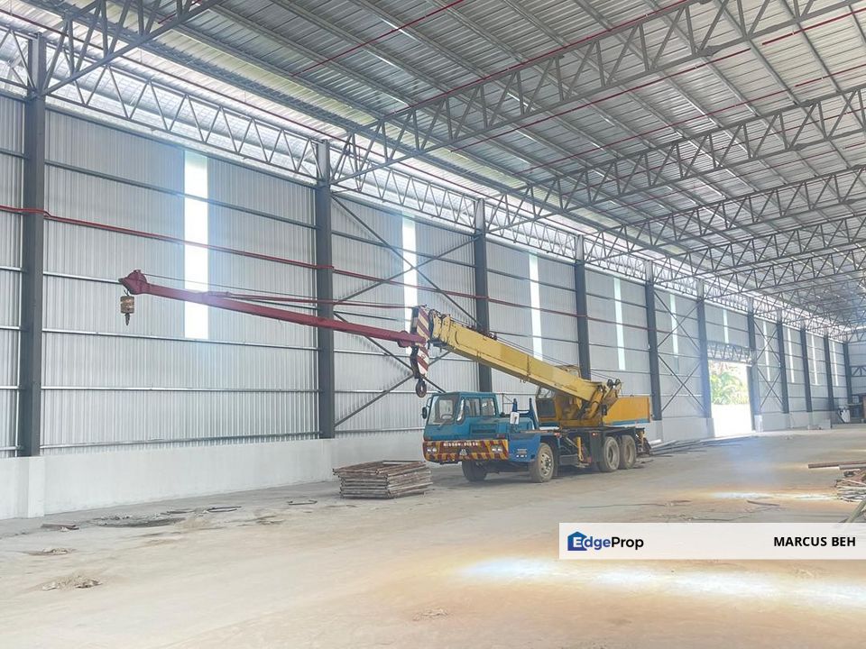 Jenjarom Telok Mengkuang Detached Factory 1000 amp for Rent with 5 acres Freehold CF, Selangor, Jenjarom