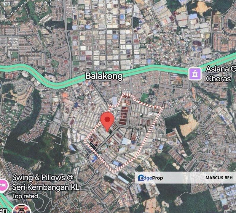 Taman Industri Selesa Jaya Balakong 30 x 80 Link Factory for rent, Selangor, Balakong