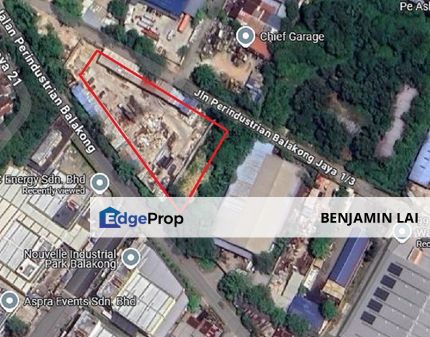 Taman Balakong Jaya, Seri Kembangan Industrial Land For Sale , Selangor, Balakong