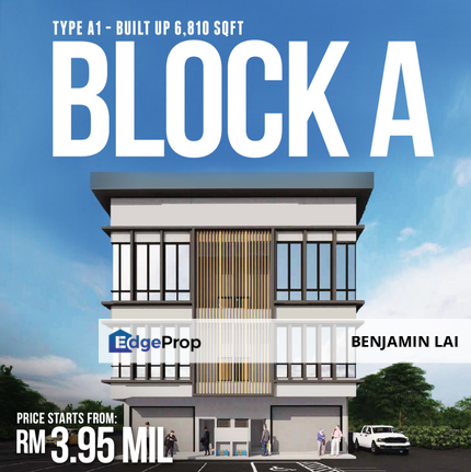 Semenyih Jalan Besar Commercial Semi D Retail Shop For Sale , Selangor, Semenyih