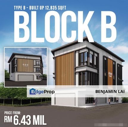 Semenyih Jalan Besar Commercial Bungalow Retail Shop For Sale, Selangor, Semenyih