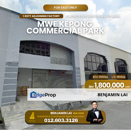Mwe Kepong Commercial Park, Mwe Industrial Park, Kepong, Kuala Lumpur, Kepong