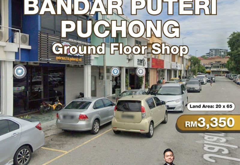 Bandar Puteri, Puchong Ground Floor Shop for Rent
