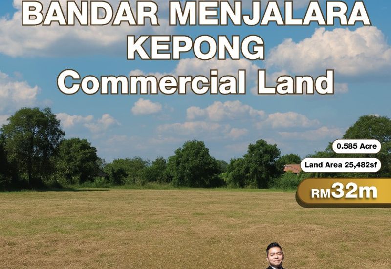 Bandar Menjalara Kepong Commercial Land For Sale