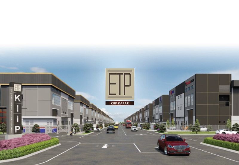ETP@ KIIP KAPAR Semi-D Factory for Sale