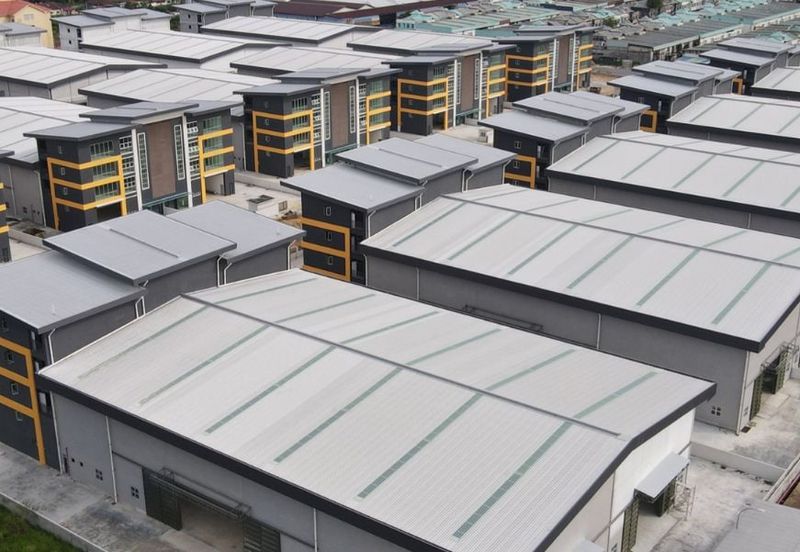 Meru Industrial Park 3 Corner Lot Semi-D Factory for Sale