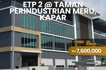 ETP @ MIP2 intermediate Semi-D FACTORY for Sale