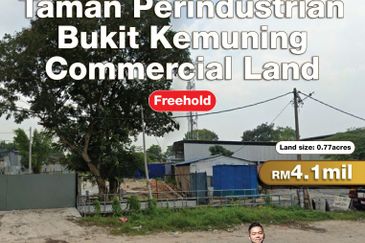 Taman Perindustrian Bukit Kemuning Commercial Land For Sale