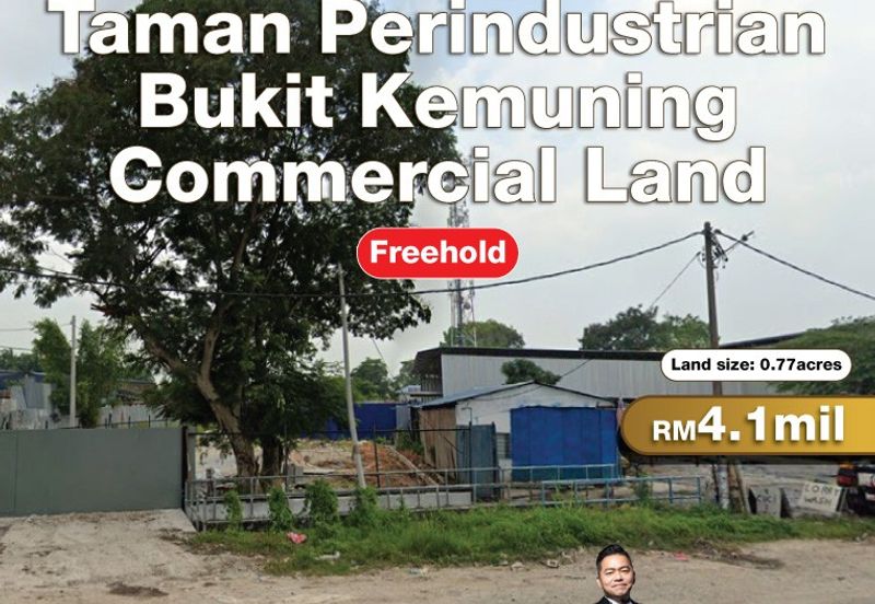 Taman Perindustrian Bukit Kemuning Commercial Land For Sale