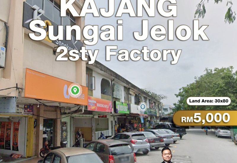 Kajang Sungai Jelok 2sty Factory For Rent
