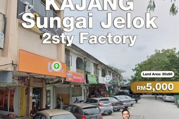Kajang Sungai Jelok 2sty Factory For Rent