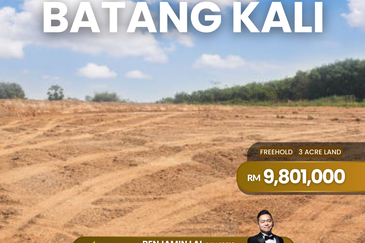 3 Acre Industrial Land for Sale, Batang Kali 