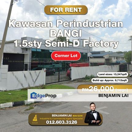 Kawasan Perindustrian Bangi, Bandar Baru Bangi, Selangor, Bangi