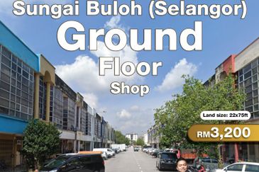 Sungai Buloh, Selangor Ground Floor Shop for Rent