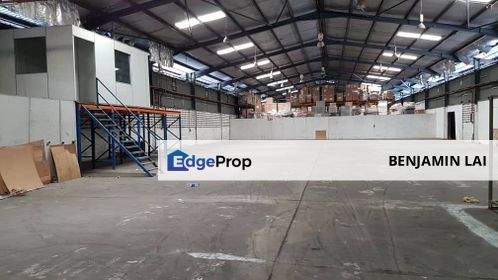 Shared Warehouse USJ Facing Mainroad for Rent, Selangor, Puchong