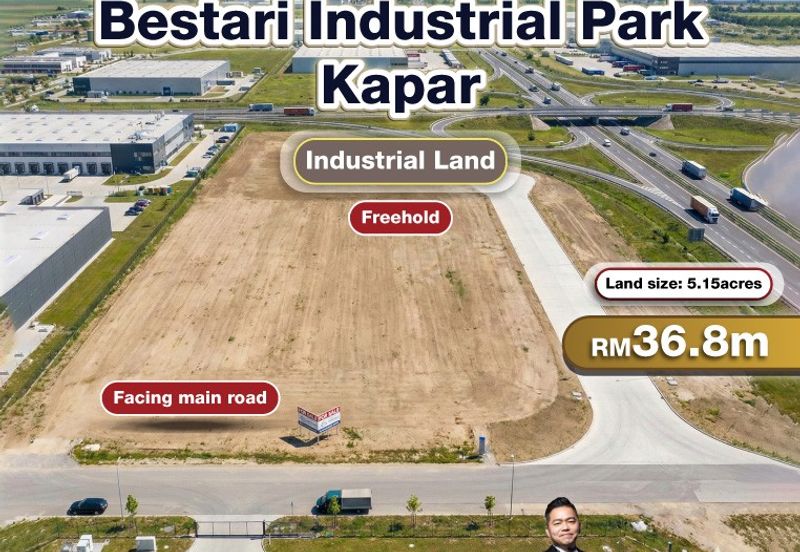 Bestari Industrial Park, Kapar Industrial Land For Sale