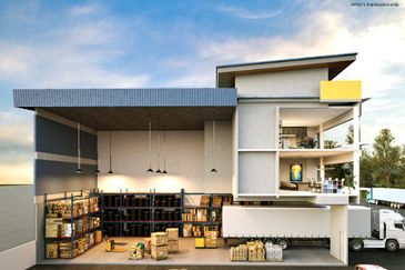 Bandar Baru Kundang, Rawang 2-Storey Terrace Factory for Sale