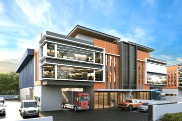 Bandar Baru Kundang, Rawang 3-Storey Cluster Semi-D Factory for Sale