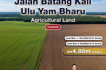 Jalan Batang Kali, Ulu Yam Bharu Agricultural Land For Sale