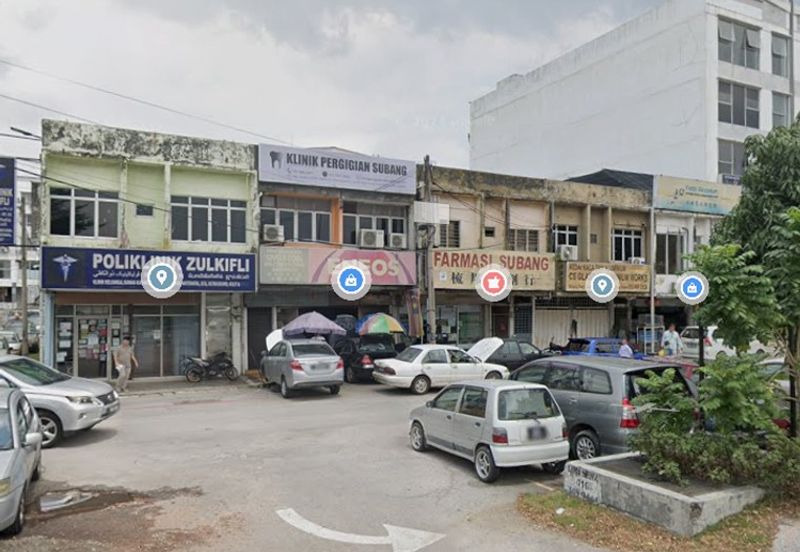 Jalan Kampung Baru Subang, Shah Alam 2 units Detached Double Storey Shoplot for Rent