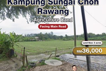 Kampung Sungai Choh, Rawang Agricultural Land For Rent