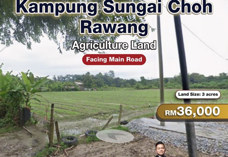 Kampung Sungai Choh, Rawang Agricultural Land For Rent