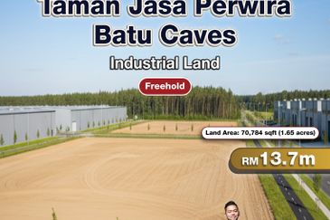 Taman Jasa Perwira, Batu Caves Industrial Land For Sale