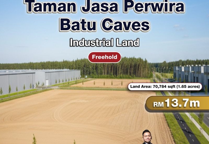 Taman Jasa Perwira, Batu Caves Industrial Land For Sale