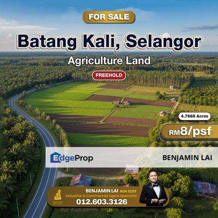 Batang Kali, Selangor Agriculture Land For Sale, Selangor, Batang Kali