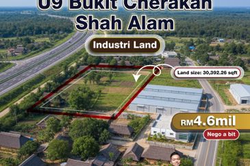 U9 Bukit Cherakah, Shah Alam Industri Land For sale