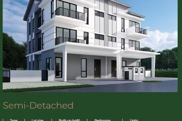 Daya Residence Kwasa Damansara, Semi-D Unit