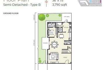 Daya Residence Kwasa Damansara, Semi-D Unit
