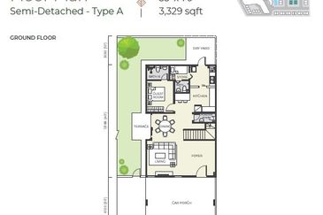 Daya Residence Kwasa Damansara, Semi-D Unit