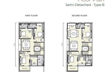 Daya Residence Kwasa Damansara, Semi-D Unit