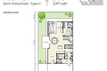 Daya Residence Kwasa Damansara, Semi-D Unit