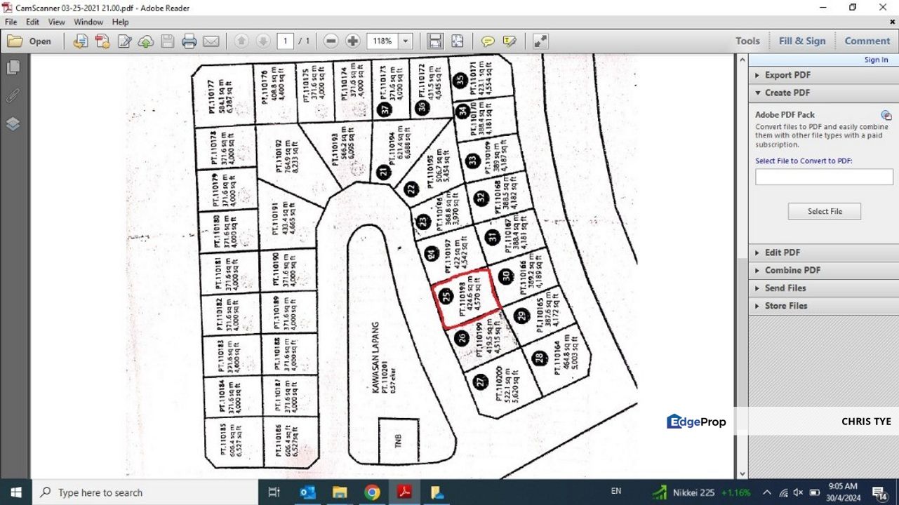 Taman Bayu Emas @ RESIDENTIAL BUNGALOW LAND FOR SELL, Selangor, Port Klang
