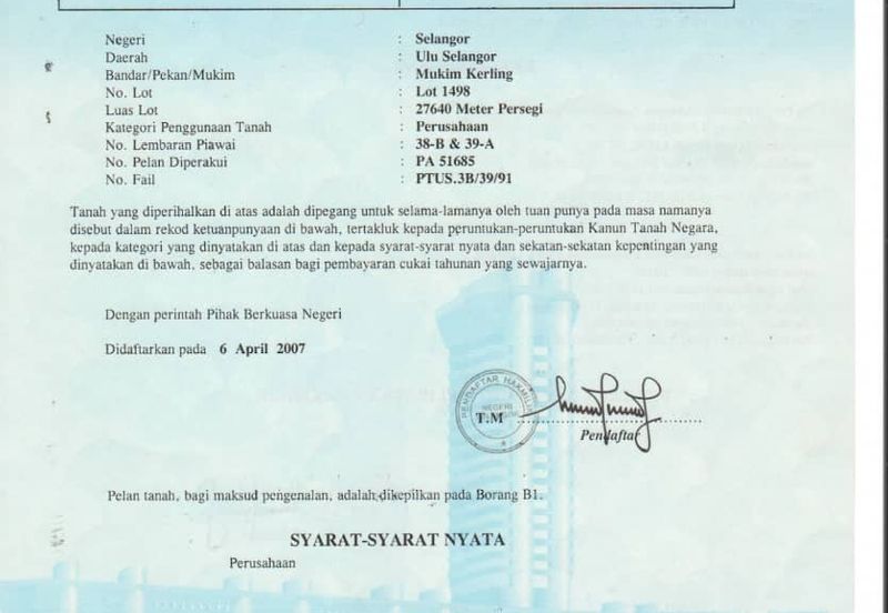 Kampung Pasir, Kerling