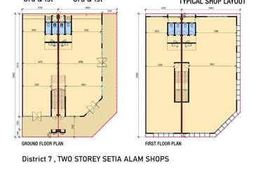 Double Storey ShopLot @ Shah Alam for Rent