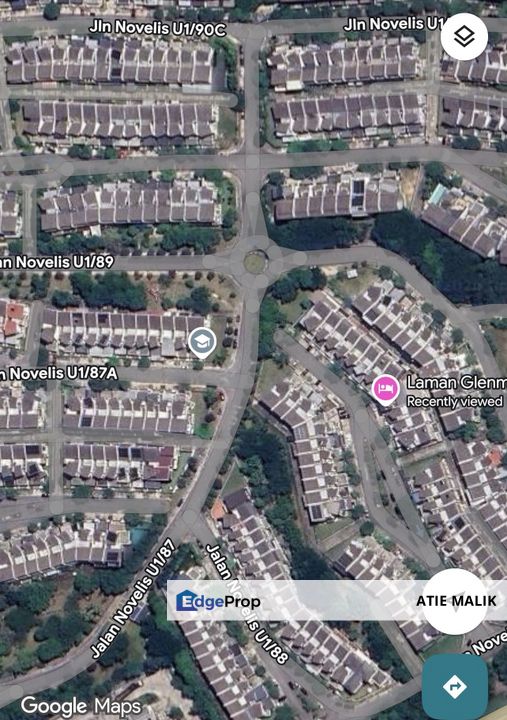 🔥 FOR RENT:  LAMAN GLENMARIE (U1) SHAH ALAM, Selangor, Glenmarie