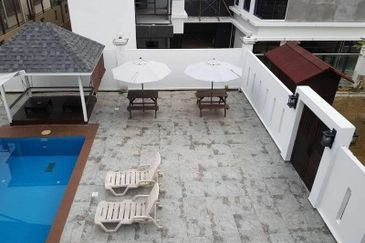 2 storey swimming pool Bungalow Kayangan Heights Shah Alam