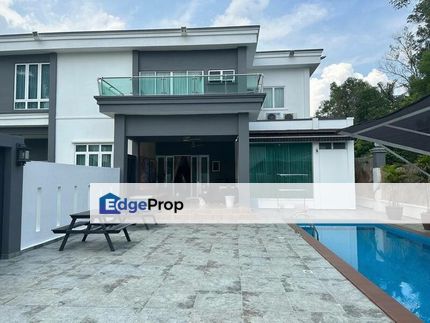 2 storey swimming pool Bungalow Kayangan Heights Shah Alam, Selangor, Bukit Jelutong