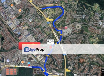 Main Road 2.2 acres Converted, 400meter to Hospital, Selangor, Sungai Buloh